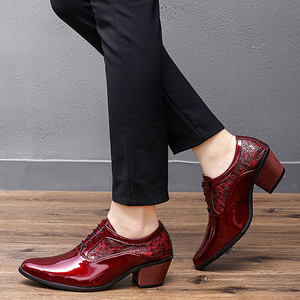 Nuevos modelos de zapatos de baile para mujer, salón de baile, Salsa, <span class=keywords><strong>Bachata</strong></span>, baile de rendimiento, zapatos de tacón alto para hombre, 39-44 de alta calidad - Product Image 6