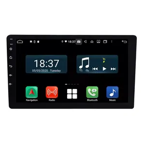 Radio Mobil Android 10 PX5, Pemutar Dvd Stereo Video Mobil Universal dengan Carplay Android Auto