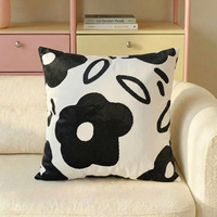 Cojín Decorativo de Felpa con Diseño Floral, Suave y en Forma de Flor, para Decoración del Hogar