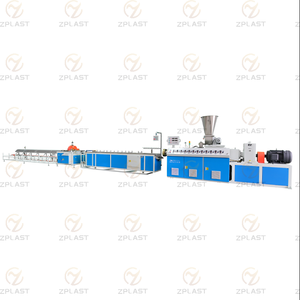 Ligne de production d'extrusion de profilés en plastique <span class=keywords><strong>composite</strong></span> PE WPC avec moules fabriqués en usine en Chine - Product Image 1