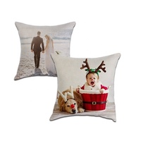 Housse de coussin en lin par Sublimation, impression par Sublimation, haute qualité, pour canapé à faire soi-même