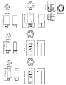 Conector QS8H 130A-180A de Alta Corriente de un Solo Núcleo |   Conector Plateado con Bloqueo y Antichispas para Drones - Product Image 5