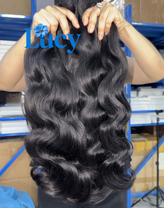 Extensions de cheveux humains bruts bouclés Bonce, ondulés naturels cambodgiens, vente en gros, fournisseurs de cheveux vierges bruts vietnamiens et birmans bouclés - Product Image 3
