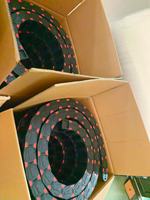 Chaîne de protection de câbles flexible en nylon pour machines-outils CNC professionnelles