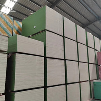 Panneaux de gypse résistants à l'humidité pour la décoration de plafond et de mur Surface lisse durable résistante au feu légère