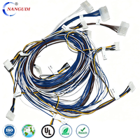 Kabel Harness Konektor Molex Mini Fit 4.2mm Pitch 5557 Male Berlapis Timah Tembaga PVC 100mm untuk Elektronik Robot
