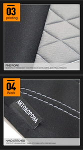 ปลอกหมอนอิงภายในรถยนต์ทำจากโพลีเอสเตอร์ล้างทำความสะอาดได้สำหรับ BMW <span class=keywords><strong>F10</strong></span> Toyota Camry อุปกรณ์ตกแต่งรถยนต์ - Product Image 6