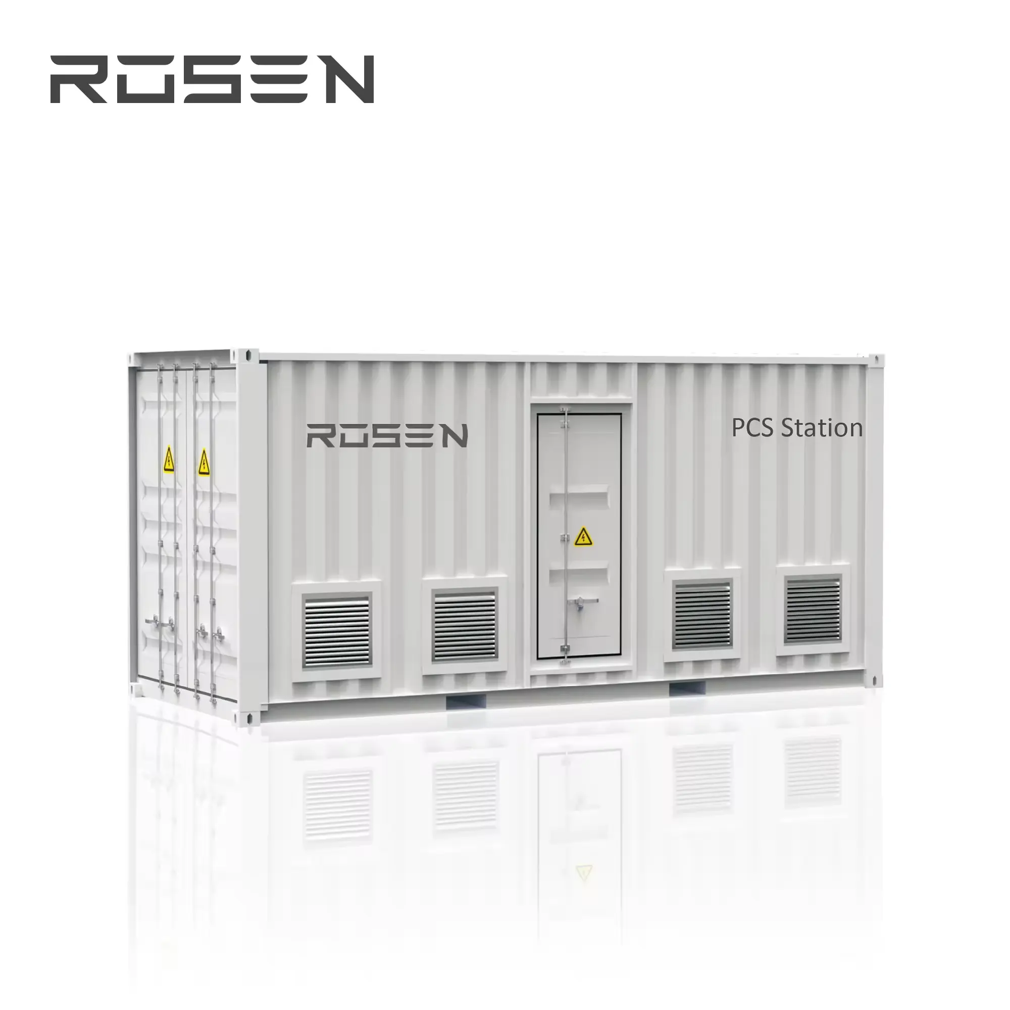 Sistema de energia solar de bateria de lítio híbrida Rosen Energy Storage 100KW 150KW 300kwh 500kwh fora da rede ESS