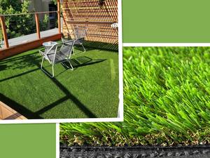 <span class=keywords><strong>Gazon</strong></span> artificiel <span class=keywords><strong>de</strong></span> qualité haut <span class=keywords><strong>de</strong></span> gamme Durable doux 40mm 42mm haute densité PE Pile pour jardin extérieur aire <span class=keywords><strong>de</strong></span> jeux en gros - Product Image 5