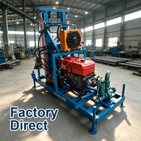Foreuse mobile économique de 200 m pour puits d'eau, foreuse de puits portable, fabrication OEM ODM, vente directe du fabricant, vente en gros