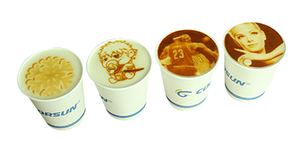 Color Food Printer Printing Directly to Macarons with the InkEdibles CakePro Direct to Food Printer - Product Image 3