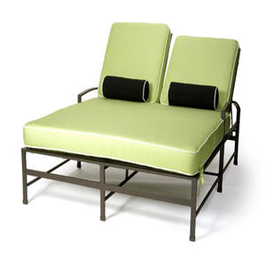 Materasso chaise longue impermeabile doppio per hotel all'aperto per lettino da spiaggia - Product Image 2
