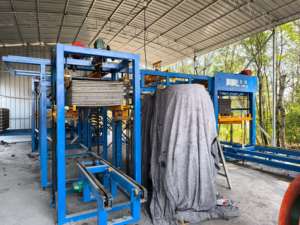 เครื่องจักรอัตโนมัติสำหรับบรรจุและวางอิฐคอนกรีตแบบหุ่นยนต์ระบบนิวเมติกในปากีสถาน - Product Image 5