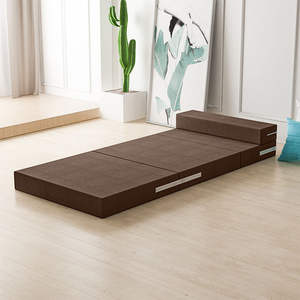 Matelas Trois-Pliants Moyen-Dur avec Appui-Tête, Comprend un Sac de Rangement, Convient pour une Utilisation en Chambre. - Product Image 2
