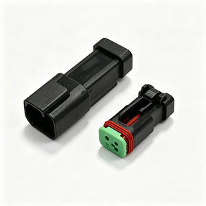 Connecteur Électrique Étanche Mâle-Femelle 2 3 4 6 8 12 Broches, Faisceau de Câblage, Connecteur de Terminal Électrique Série DT, Connecteur Automobile pour Câble Électrique - Product Image 2