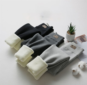 Women's <strong>Fleece</strong> <strong>Leggings</strong> Thick Velvet Tights <strong>Thermal</strong> Pants - Product Image 6