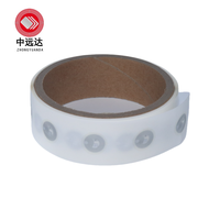 ISO14443A NFC Ntag213 RFID Tag 13.56MHz Mini PVC PET Plastique Époxy Autocollant Humide Incrustation Étanche 1k Puce pour Paiement Hôtel