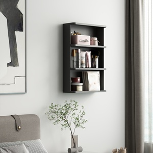 Estante de almacenamiento multicapa montado en la pared de estilo italiano KINNO, <span class=keywords><strong>muebles</strong></span> de <span class=keywords><strong>baño</strong></span> <span class=keywords><strong>para</strong></span> dormitorio, cocina y estante cosmético - Product Image 3