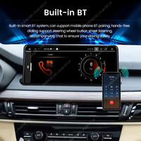 Autoradio MEKEDE 8core 12 + 512G Car-play Auto 360 Caméra GPS Navigation pour BMW X5 F15 X6 F16 2014-2019
