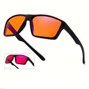 Gafas con Logotipo Personalizado, Moda 2025, Unisex, para Dormir Mejor, Bloquean el 99% de la Luz Azul, Gafas para Juegos de Computadora con Lentes con Tinte Rojo - Product Image 6