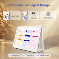 Calendrier numérique intelligent WiFi MWE US Stock, écran large HD LCD IPS de 10,1 pouces, cadre photo mural ou de bureau