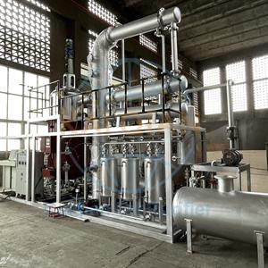 Machine de distillation d'huile usagée industrielle, huile moteur de voiture usagée pour huile de base lubrifiante de haute qualité - Product Image 5
