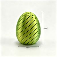 Sustainable Design Durable Silk Finish PLA Articulated Spiral Egg Toy with Multi-Color Options - Factory Price Bulk Buy