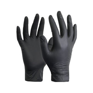 Guanti in Nitrile Senza Lattice OEM/ODM di Marca, Logo Personalizzato, per Tatuaggi, Barbieri, Saloni di Bellezza, Guanti Monouso in Nitrile - Product Image 1