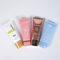 Emballage en tube souple en plastique de couleur personnalisée pour shampoing, lotion, crème pour les mains et blush avec étiquetage 15g/30g format voyage