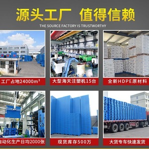 Palette en plastique LHTP 0231, entrée 4 voies, hauteur 120 mm, charge statique 3000 kg, charge dynamique 1t, pour utilisation avec chariot élévateur en entrepôt - Product Image 4