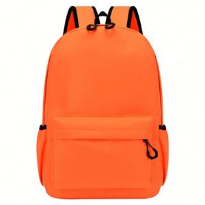 2025 <b>Simple</b> Solid Color Casual Zipper <b>Backpack</b> Can Choose Different Colors of - Product Image 5