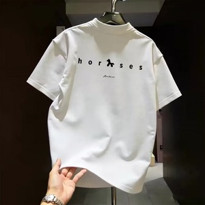 T-shirt d'été décontracté en coton fin et ample pour hommes et femmes, style rétro, nouvelle collection, marque de mode pure, qualité supérieure - Product Image 5