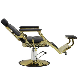 Sillas multiusos De <span class=keywords><strong>Peluqueria</strong></span>, sillón reclinable personalizado, silla de peluquero de Metal Vintage clásica de lujo - Product Image 6