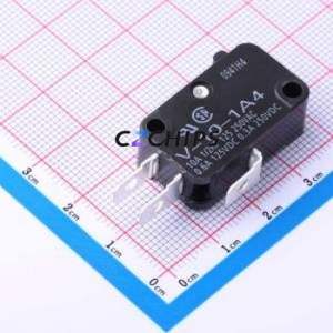 V-10-1A4 Limit Switch Switch Single Pole Double Throw Round Plunger 125V 250V - Product Image 1