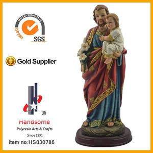Estatuas Religiosas de Resina 3D Hechas a Mano de 8 Pulgadas, Duraderas, al por Mayor, Opciones OEM, Figura de Natividad Pintada de Anime Navideño, Sagrada - Product Image 6