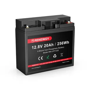 Renewgy 12v 20ah 120ah 200ah Lifepo4リン酸鉄バッテリー100 Kwhリチウム電池パック鉛酸交換用バッテリーTK