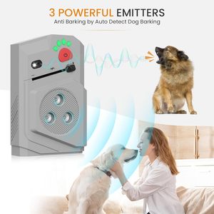 Dispositivo Antiladridos para Perros, 3 Modos, Ultrasónico, Recargable, Impermeable IPx6, 50 Pies, Fabricado en Fábrica - Product Image 2