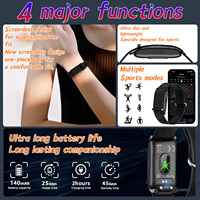 Bracelet connecté IA sans écran, étanche IP68, contrôle via application Wi-Fi, suivi de la fréquence cardiaque, du sommeil et de l'activité, bracelet de sport
