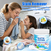 Détergent à lessive personnalisé OEM du fabricant, détergent à lessive sans danger pour les couleurs, savon à l'oxygène, poudre de blanchiment, bombe de bain effervescente, poudre à laver