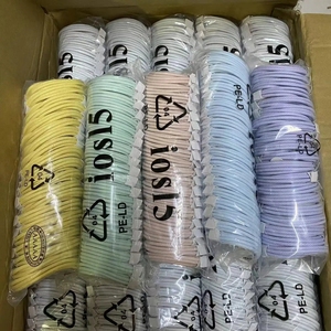 Cable DE DATOS USB PD 20W Cables de <span class=keywords><strong>cargador</strong></span> de Teléfono 1m 2M Cable de <span class=keywords><strong>cargador</strong></span> USB C Carga rápida Tipo C Kabel para <span class=keywords><strong>iPhone</strong></span> 15 Pro Max - Product Image 4