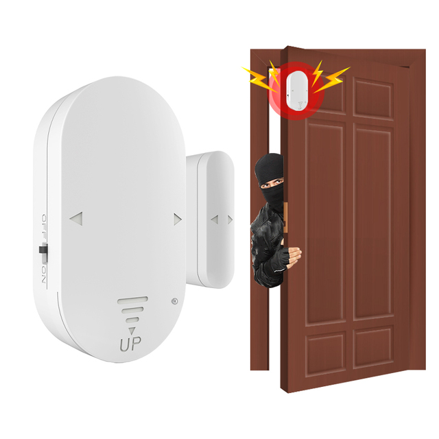 Anti Theft Entry Siren Window and Door Magnetic Alarm Universal Wireless Home Security Alarm Systems for Homes