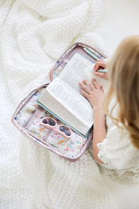 Bolsa <span class=keywords><strong>de</strong></span> Transporte para Biblia Infantil con Cierre, Bolsa Portátil para Libros y Material Escolar para la Escuela Dominical y el Estudio Diario - Product Image 3