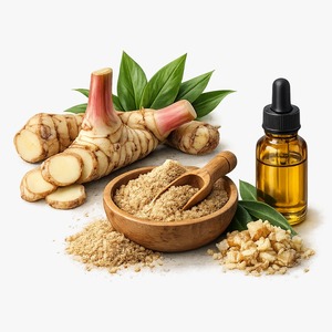 Galangal <b>Essential</b> <b>Oil</b>, a natural herb known for its warm aroma, is perfect for relaxation and holistic wellness rituals. - Product Image 4