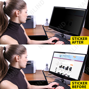 22 Inch 4 Cách/360 Độ Riêng Tư Màn Hình Lọc Cho 16:<span class=keywords><strong>10</strong></span> Màn Hình Rộng Màn Hình Máy Tính Dữ Liệu Bảo Mật Lá Chắn Chống Lóa Phim - Product Image 5