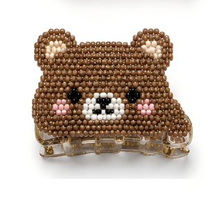 Pinces à <span class=keywords><strong>cheveux</strong></span> en acétate motif grenouille, design coréen, personnalisables, pour la vente en gros aux fabricants et aux écoles, avec logo - Product Image 4