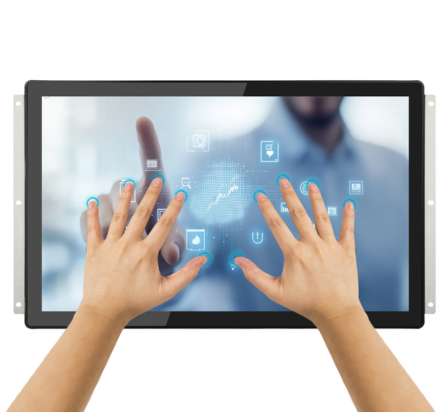 13 Inch Wide Android/window/linux Open Frame Industrial Lcd Touchscreen Monitor