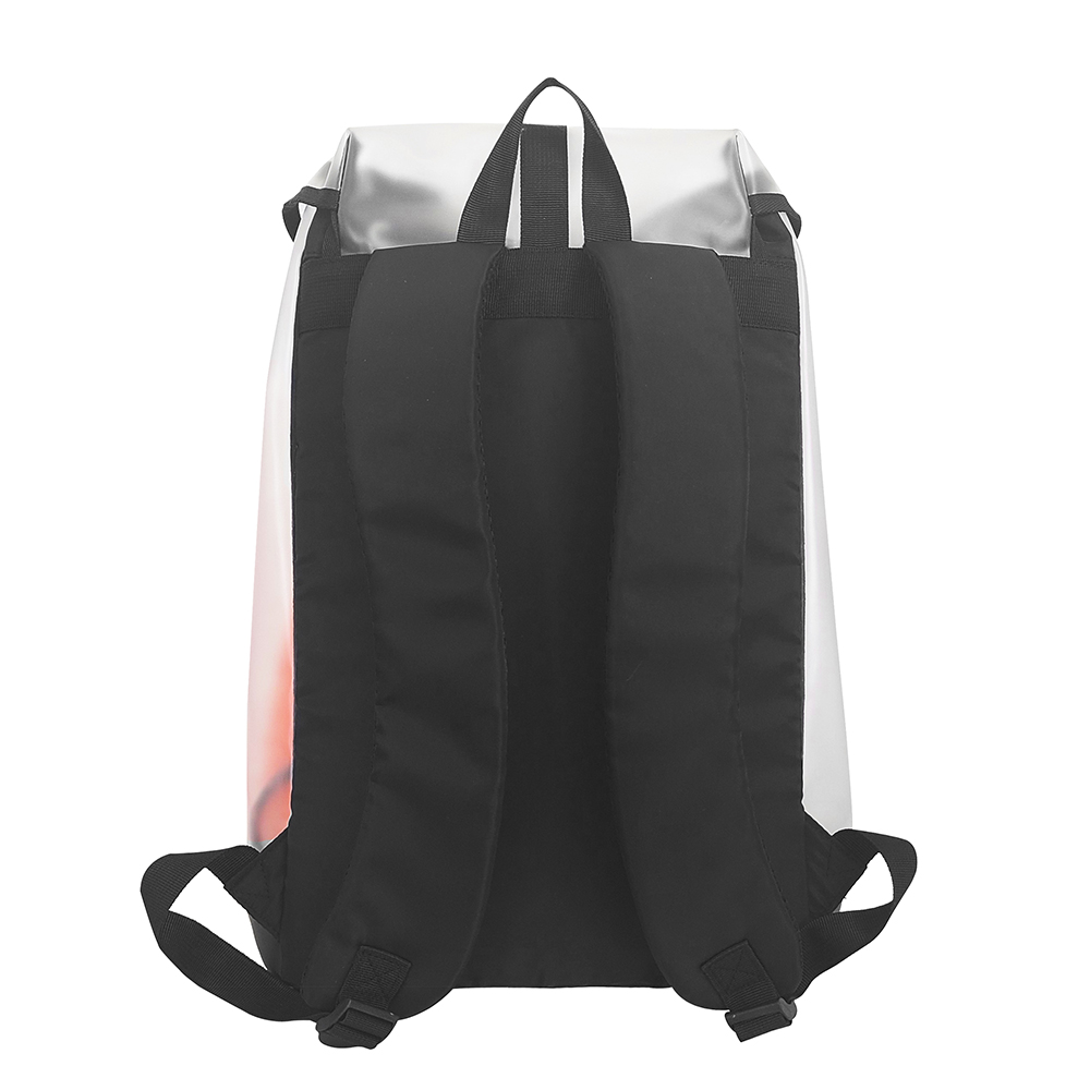 2022 new transparent waterproof pvc women's bag casual fashion backpack large capacity two-piece jelly bag wholesale