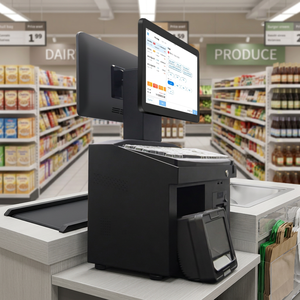 เครื่อง POS แบบ All-in-One ขนาด 14 นิ้ว หน้าจอคู่ ระบบปฏิบัติการ Windows/Android รองรับ Wi-Fi 6 พร้อมเครื่องพิมพ์ สแกนเนอร์ ลิ้นชักเก็บเงิน - Product Image 1