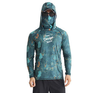 25 nouveaux combinaisons de pêche pour hommes, séchage rapide, respirantes, protection solaire intégrée UV, pour la pêche sur glace confortable - Product Image 1