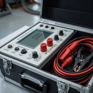 Comprobador de Resistencia Trifásico de CC 10A Automático, Ohmímetro Digital Portátil para Bobinados de Transformadores, Instrumento de Prueba de Bobinas de Subestaciones - Product Image 3